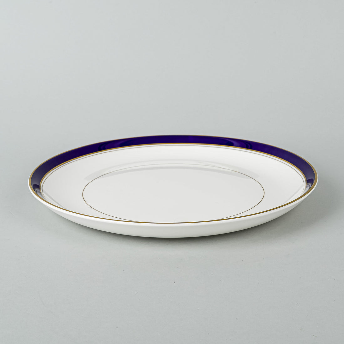 ROYAL WORCESTER Howard Blue Cake Plate