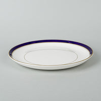 ROYAL WORCESTER Howard Blue Cake Plate