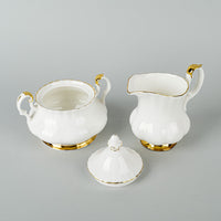 ROYAL ALBERT Val D'or Tea Service 5 Pieces