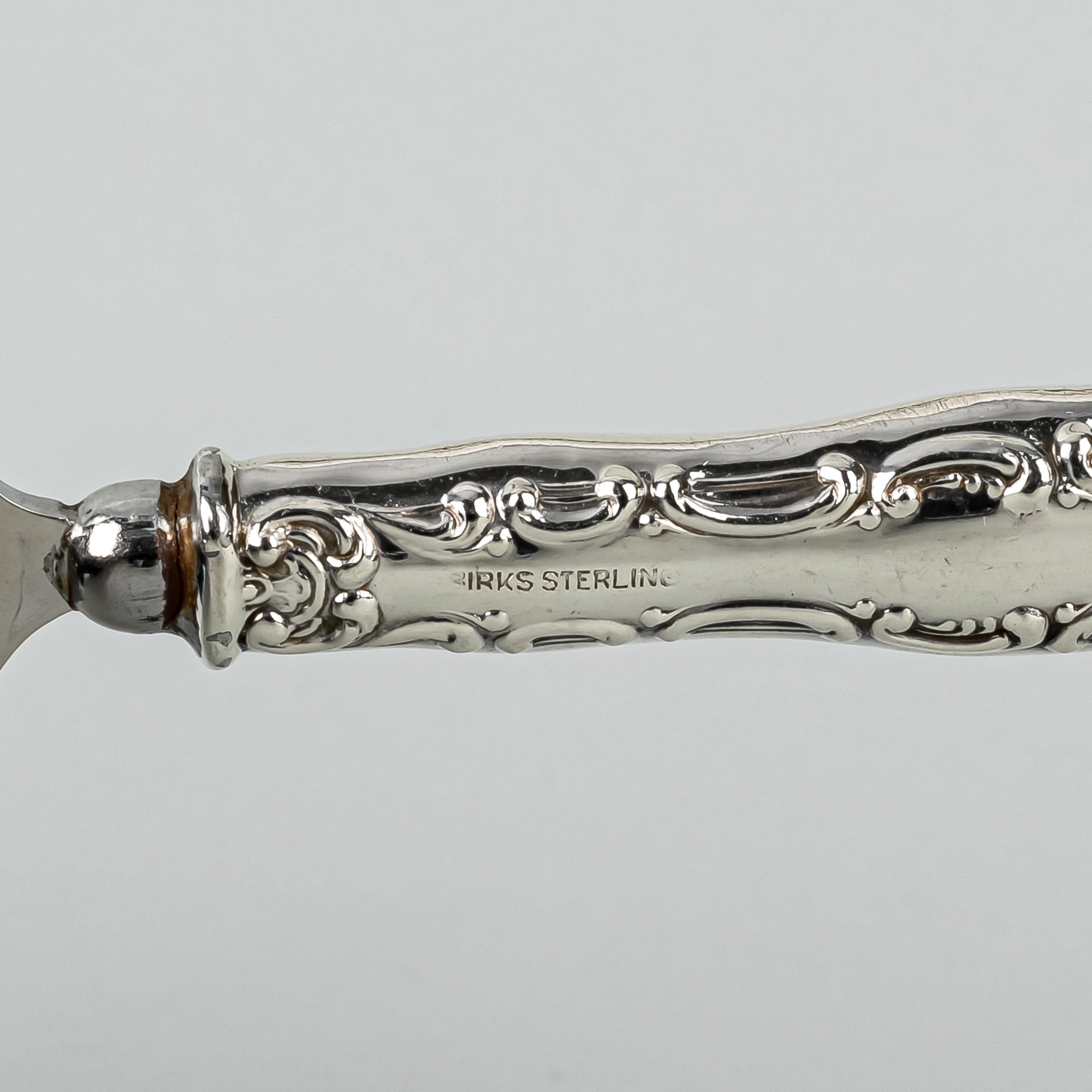 BIRKS Pompadour Sterling Handle And Stainless Steel Bottle Opener