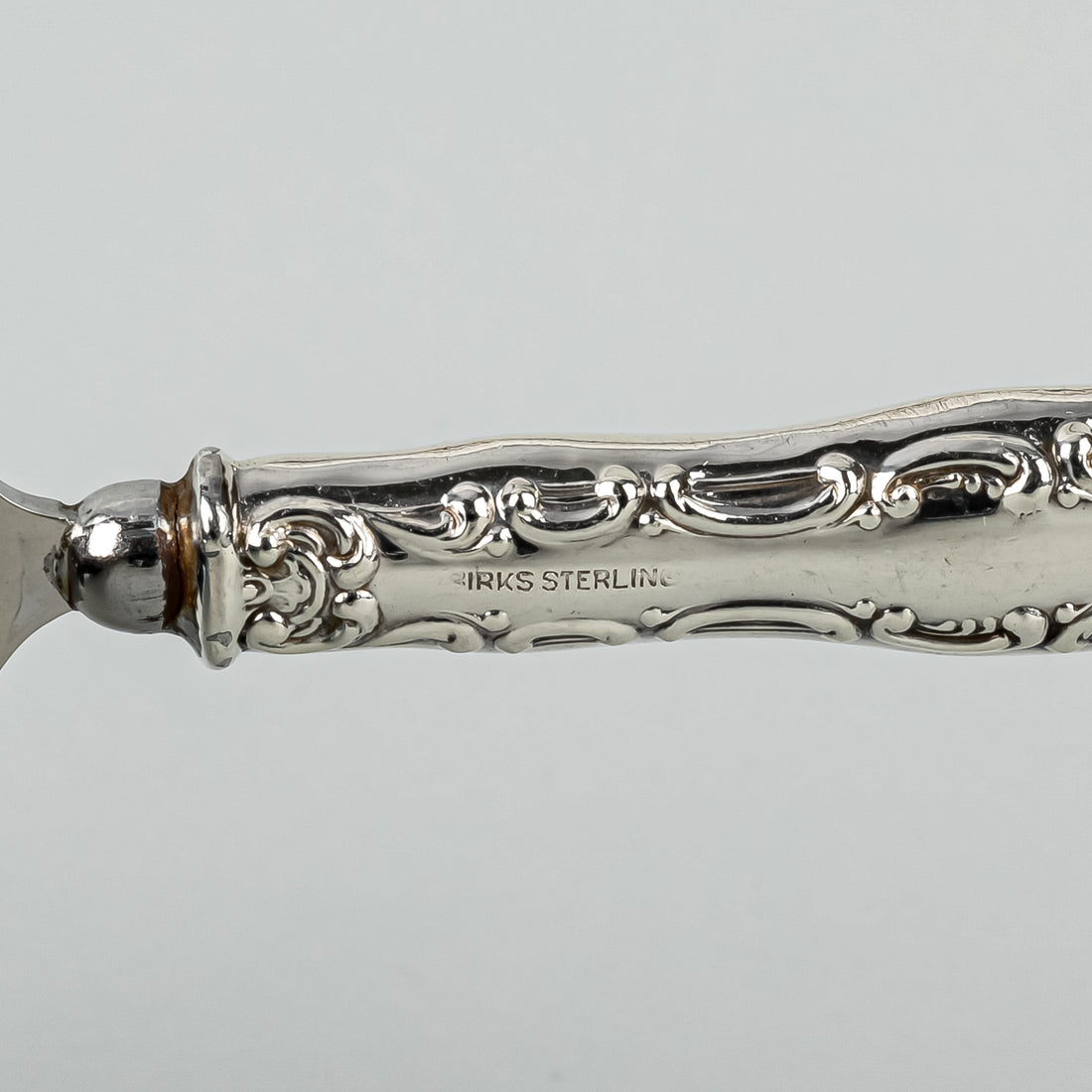 BIRKS Pompadour Sterling Handle And Stainless Steel Bottle Opener
