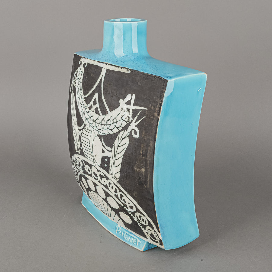 Gilbert Portanier (French 1926-2023) Art Pottery Vase