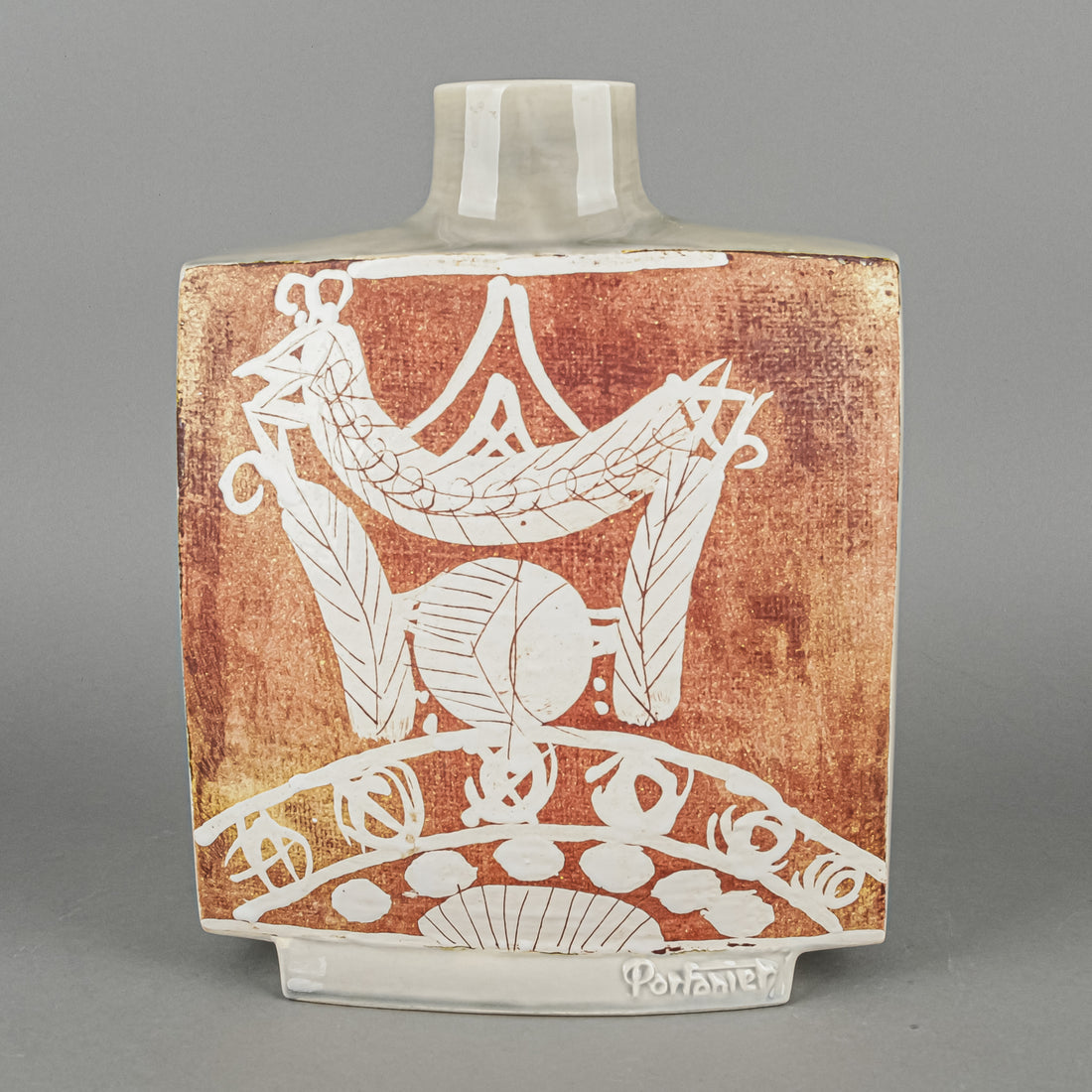 Gilbert Portanier (French 1926-2023) Art Pottery Vase