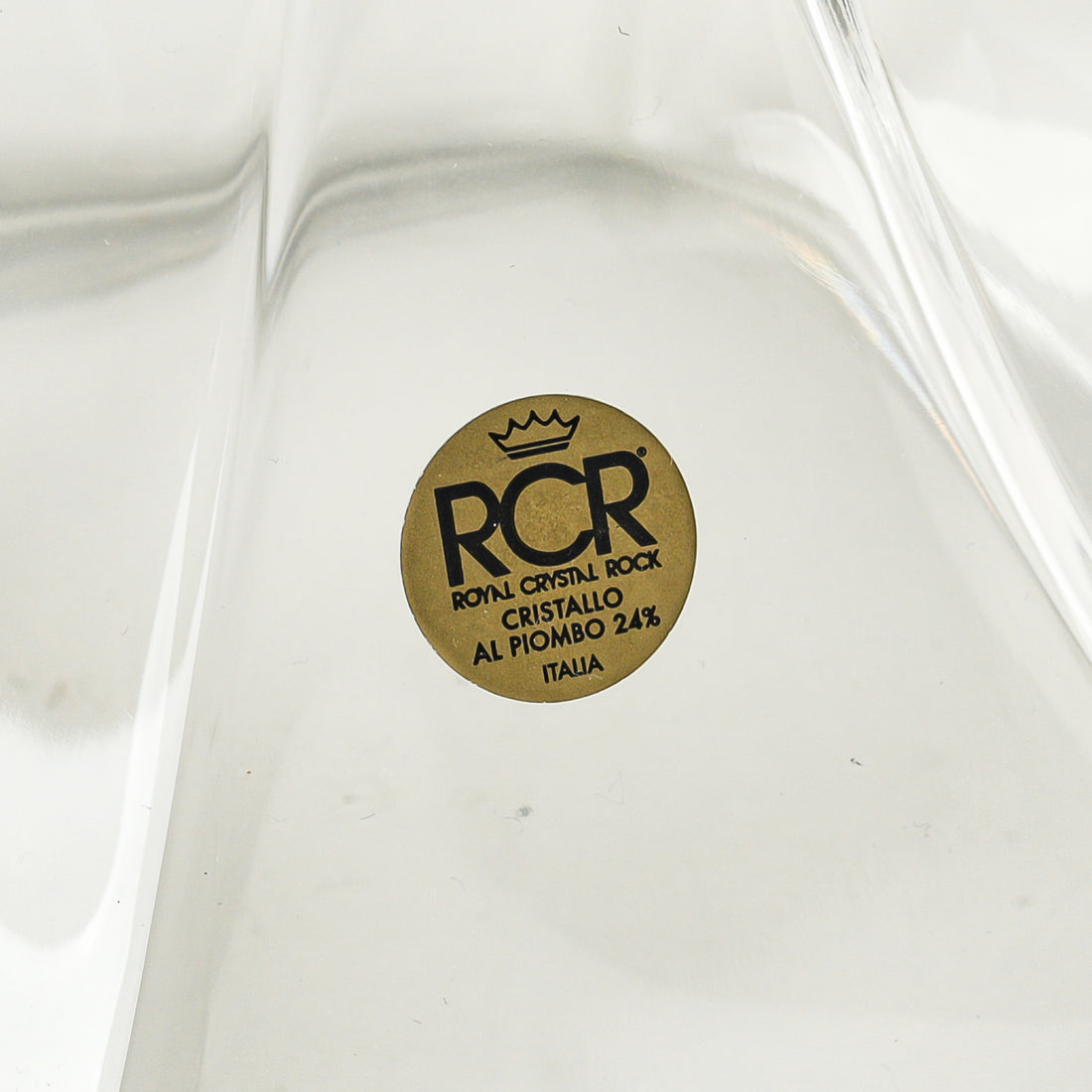 ROYAL CRYSTAL ROCK Crystal Claret Jug With Silverplate Top