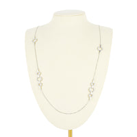 SWAROVSKI Silver Tone Long Necklace