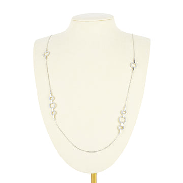 SWAROVSKI Silver Tone Long Necklace