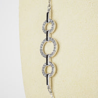 SWAROVSKI Silver Tone Long Necklace