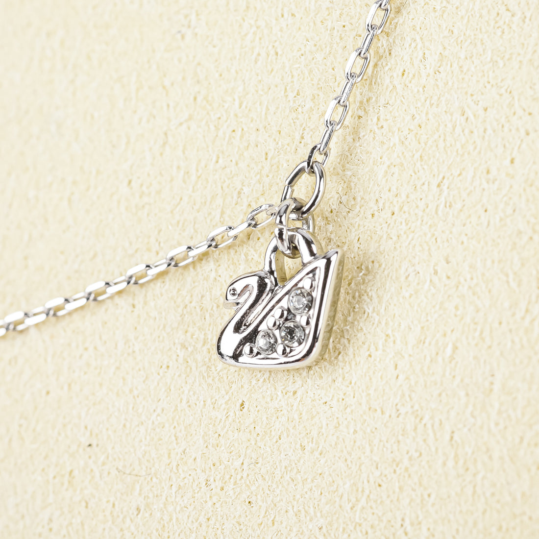 SWAROVSKI Silver Tone Long Necklace