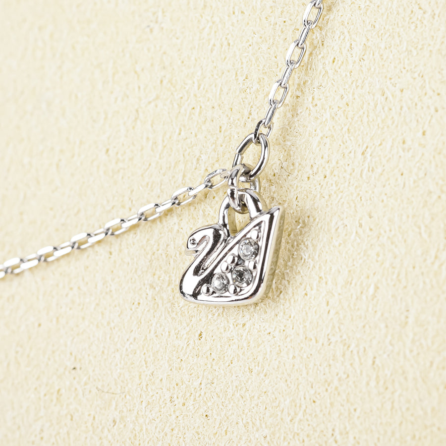 SWAROVSKI Silver Tone Long Necklace