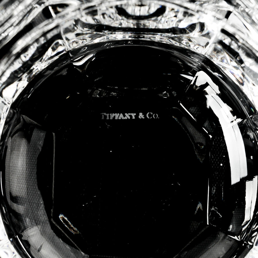 TIFFANY & CO Fine Crystal Covered Box