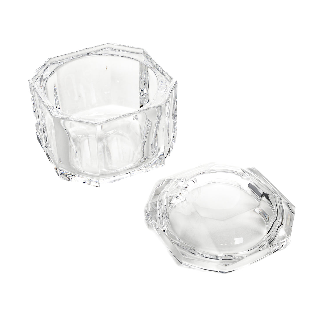 TIFFANY & CO Fine Crystal Covered Box