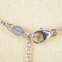 GEORG JENSEN Sterling Enamel Daisy Pendant Necklace