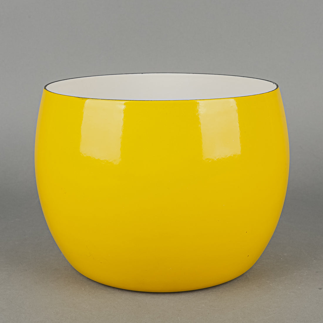 DANSK Kobenstyle Enamel Serving Bowl Yellow