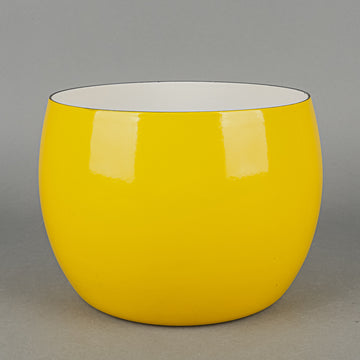 DANSK Kobenstyle Enamel Serving Bowl Yellow