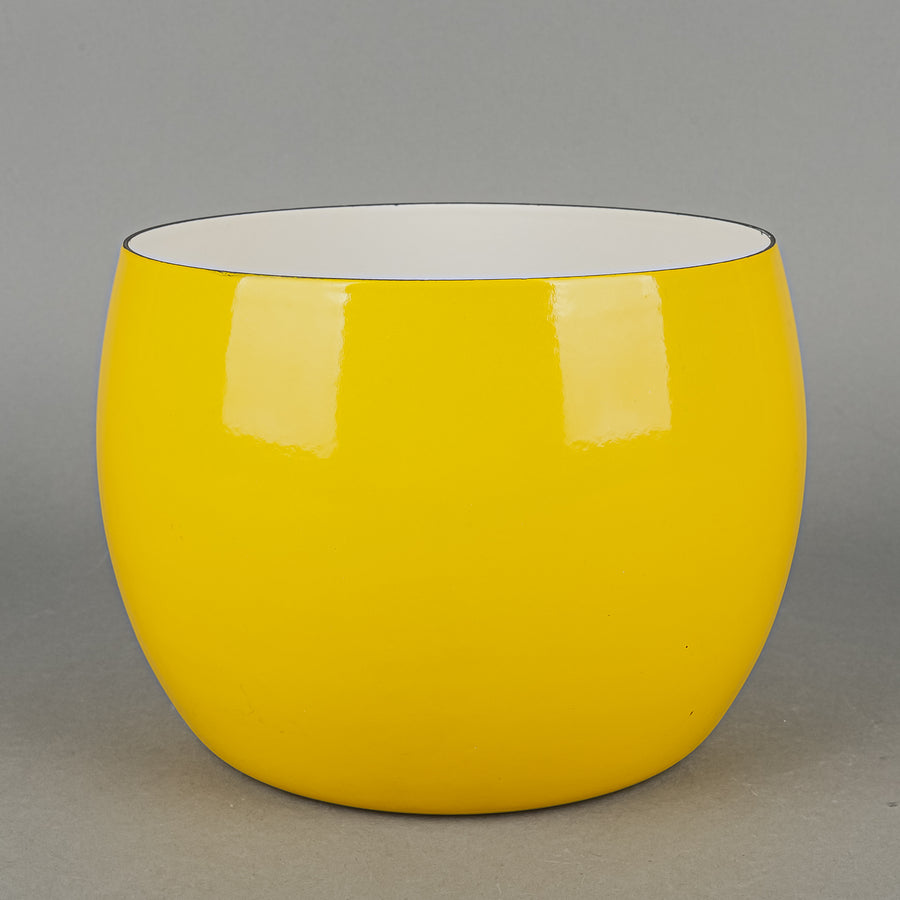 DANSK Kobenstyle Enamel Serving Bowl Yellow