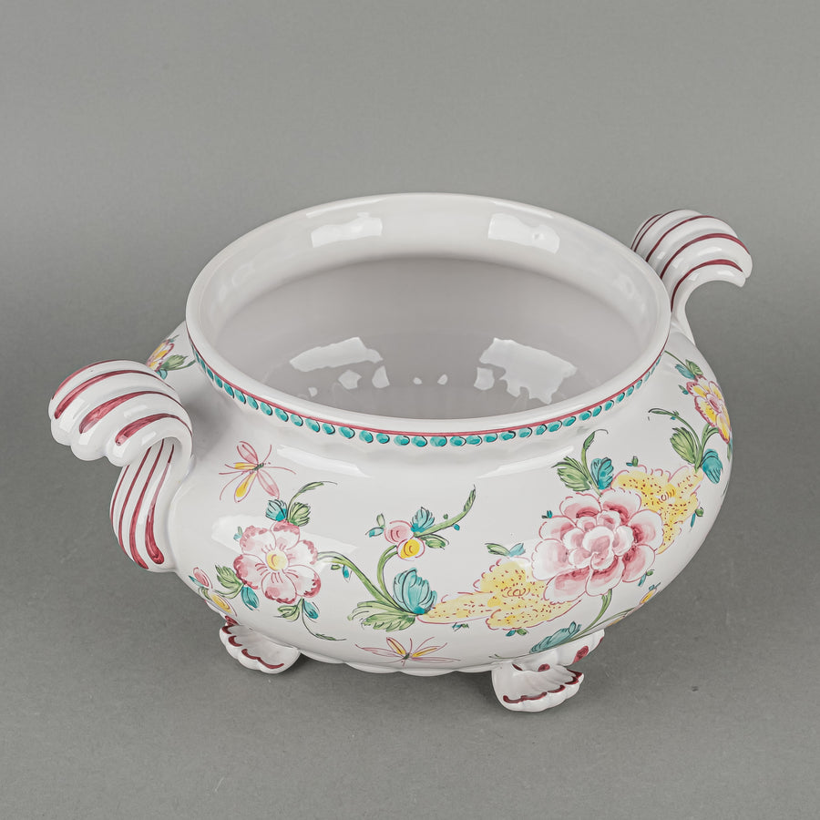 ANFORA AGUEDA Portugal Hand Painted Ceramic Tureen Set 4 Pieces