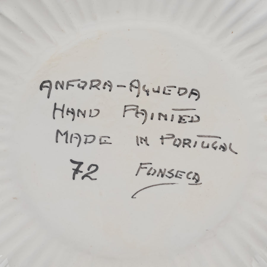 ANFORA AGUEDA Portugal Hand Painted Ceramic Tureen Set 4 Pieces