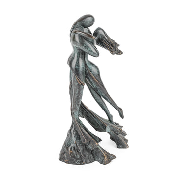Isabelle Jeandot (French 1966) Two Figures Embracing