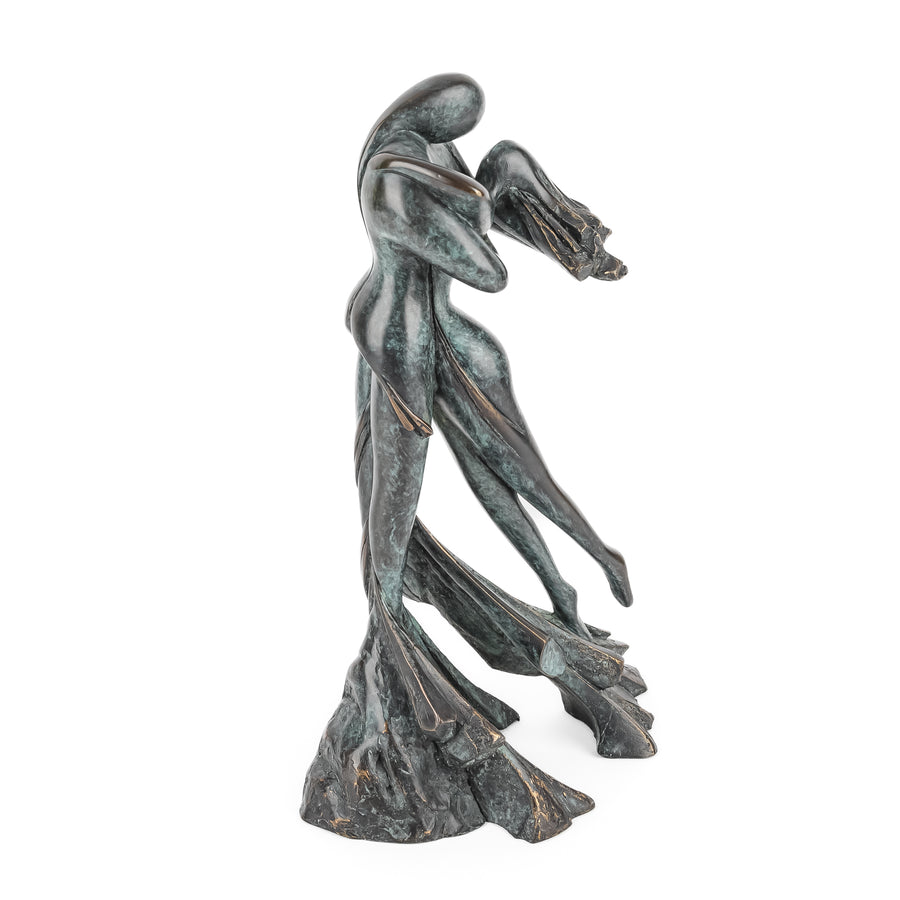 Isabelle Jeandot (French 1966) Two Figures Embracing