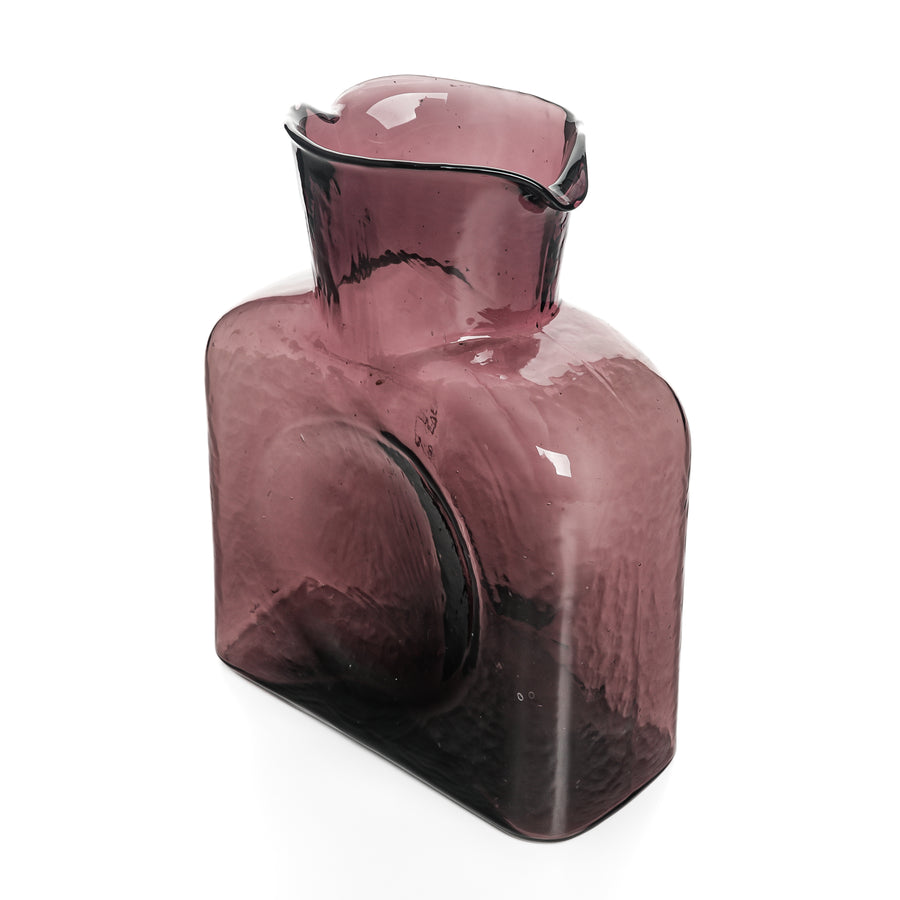 BLENKO Glass Water Bottle 384 Heliotrope