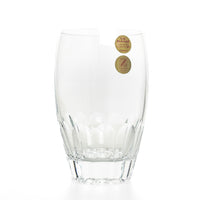 ZWIESEL Pas De Deux Cut Crystal Highball Tumblers Set Of 6