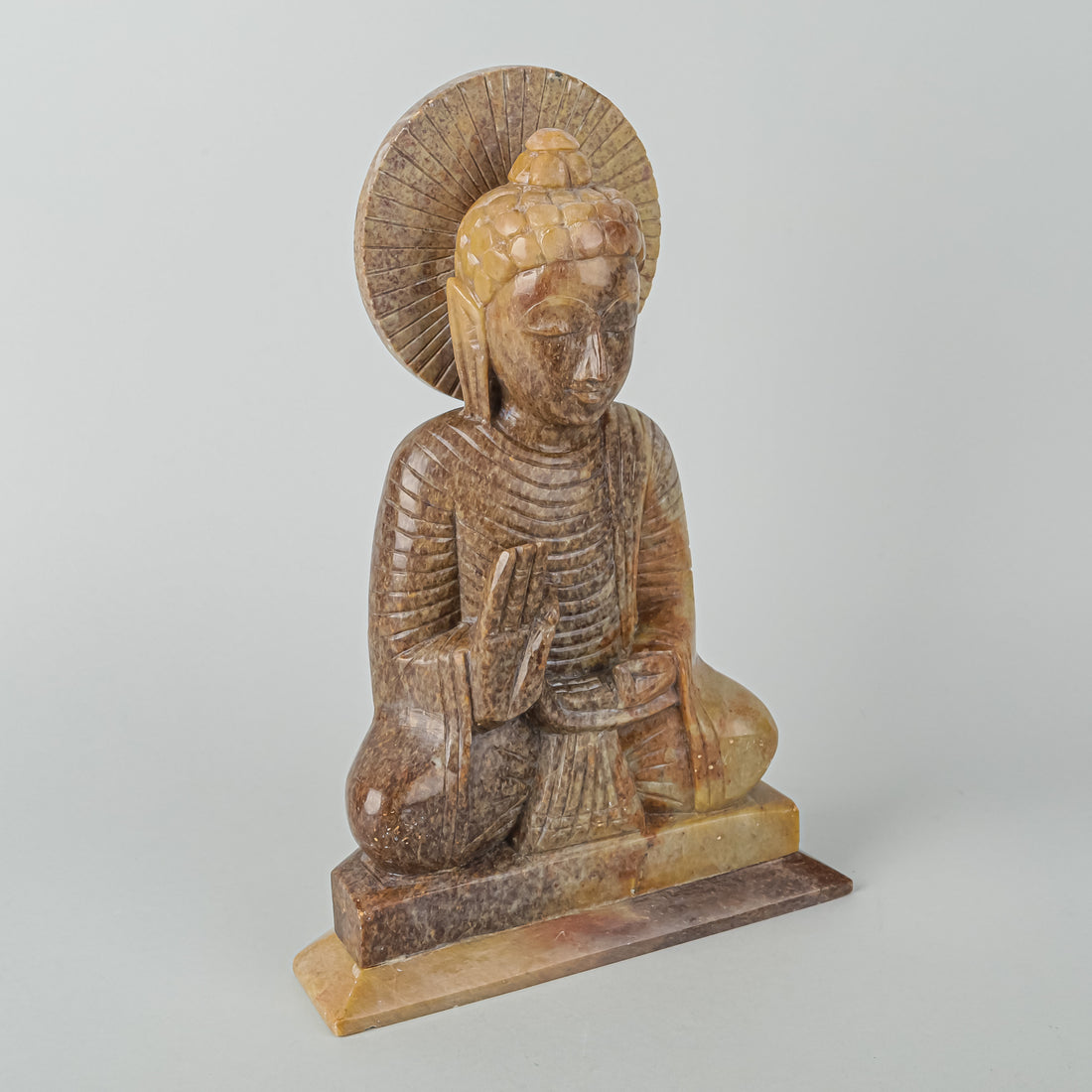 Carved Soapstone Buddha