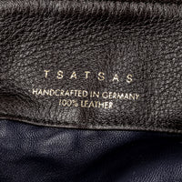 TSATSAS "Meral" Dark Brown Leather Handbag