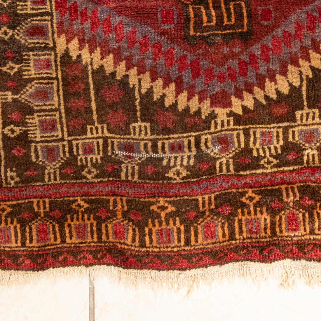 Hand Knotted Wool Tribal Persian Style Rug