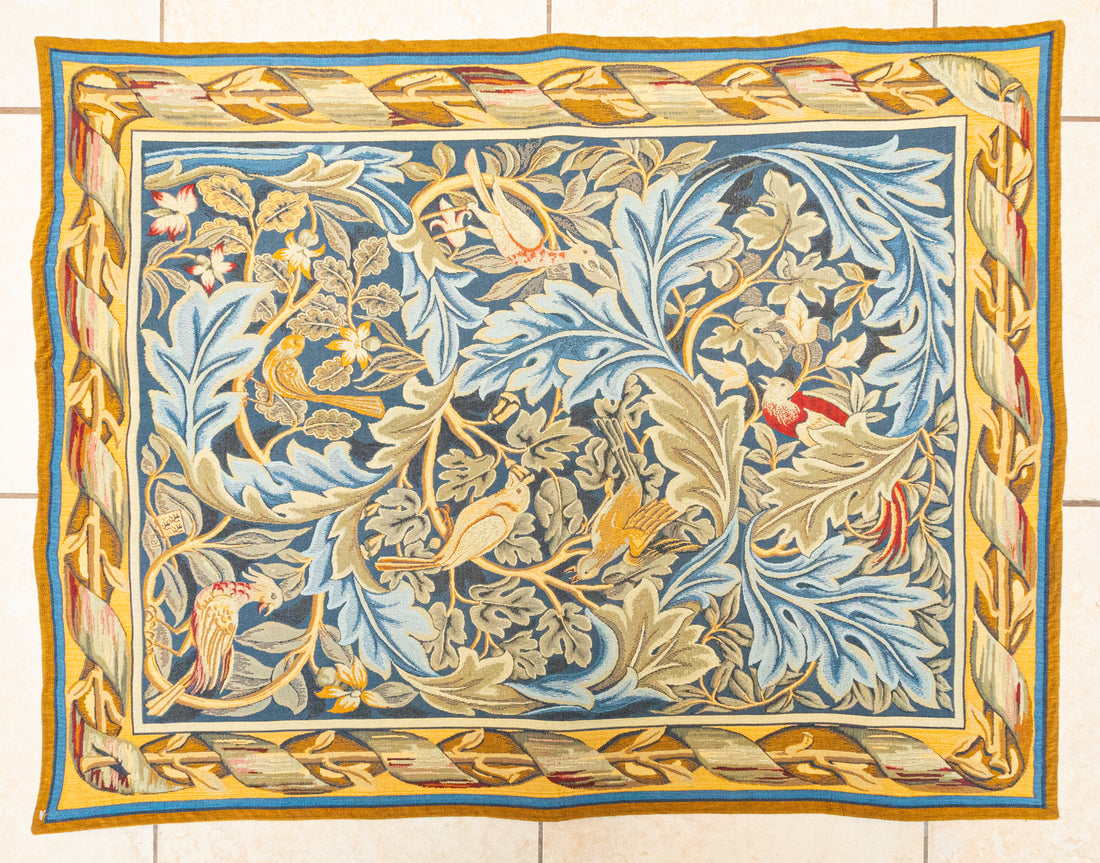 Halluin French Tapestry After William Morris