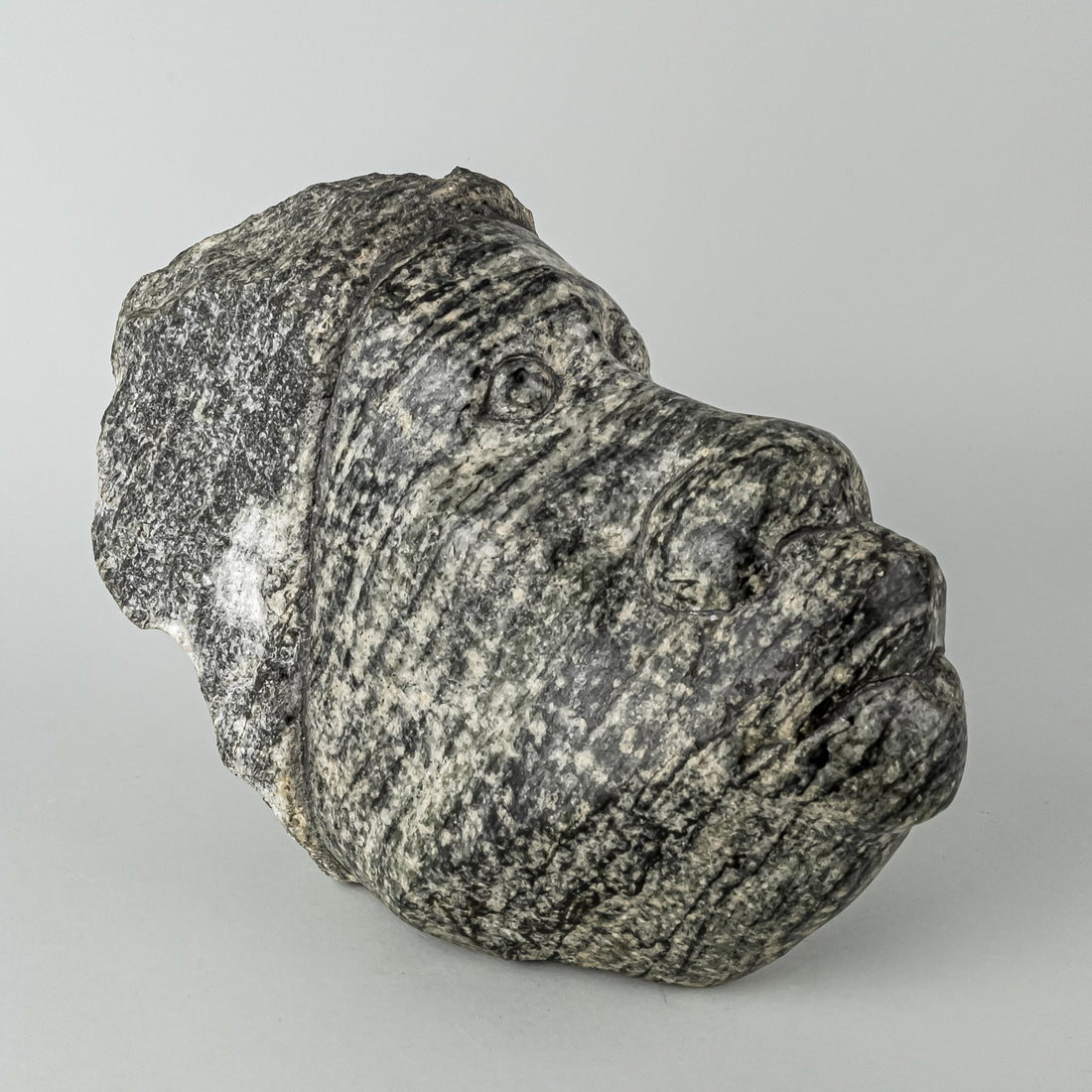 Boira Mteki (Zimbabwean 1946-1991) Granite Head