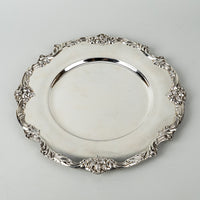 REED & BARTON King Francis Silverplate Chargers Set Of 6