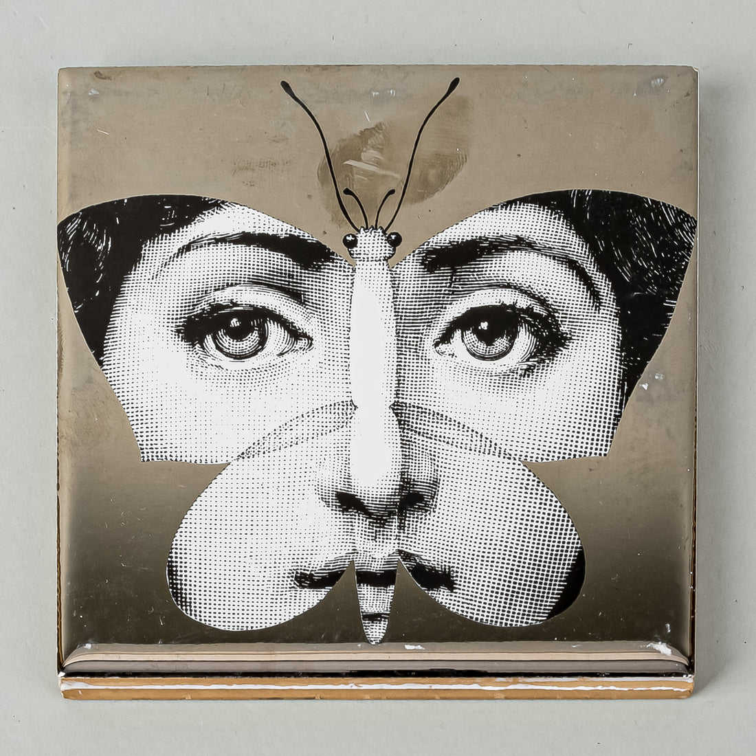 FORNASETTI Tema E Variazioni Ceramic Tiles Set Of 10