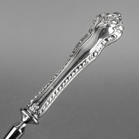 BIRKS Gadroon Sterling Handle Stainless Steel Carving Set 2 Pieces