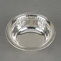 BIRKS Sterling Pierced Footed Bowl