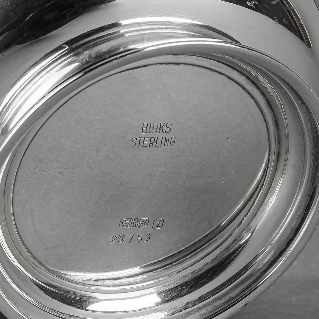 BIRKS Sterling Pierced Footed Bowl