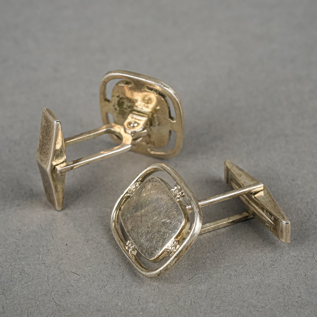 BIRKS Sterling Square Cufflinks