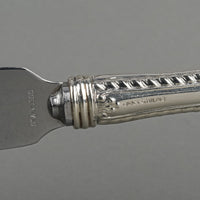 BIRKS Gadroon Sterling Handle Stainless Steel Cake Knife