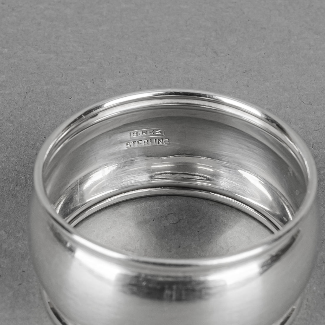 BIRKS Sterling Napkin Ring - No Monogram