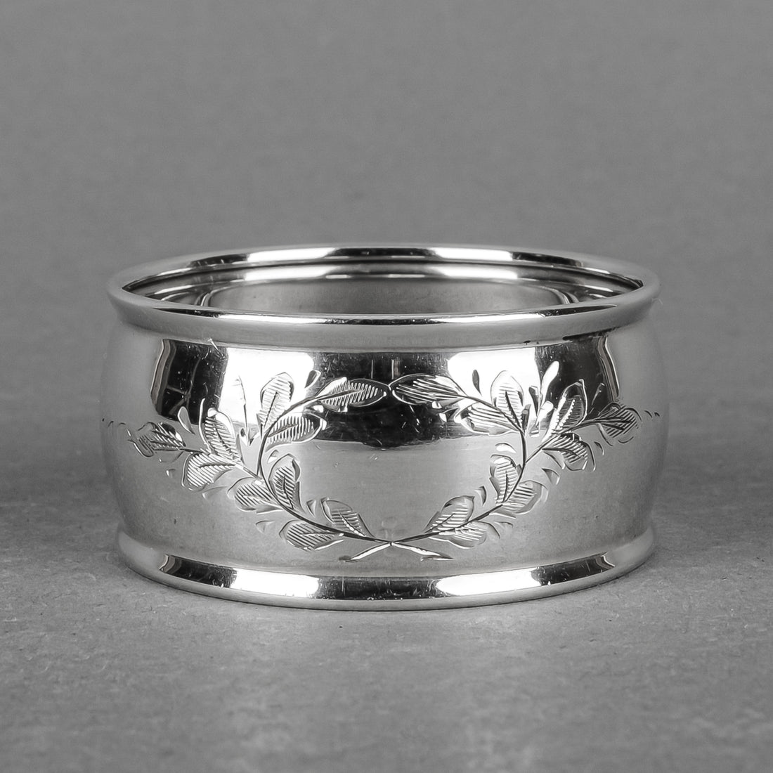 BIRKS Sterling Engraved Napkin Ring - No Monogram