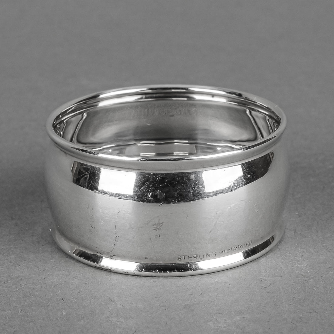BIRKS Sterling Engraved Napkin Ring - No Monogram