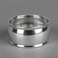 BIRKS Sterling Engraved Napkin Ring - No Monogram