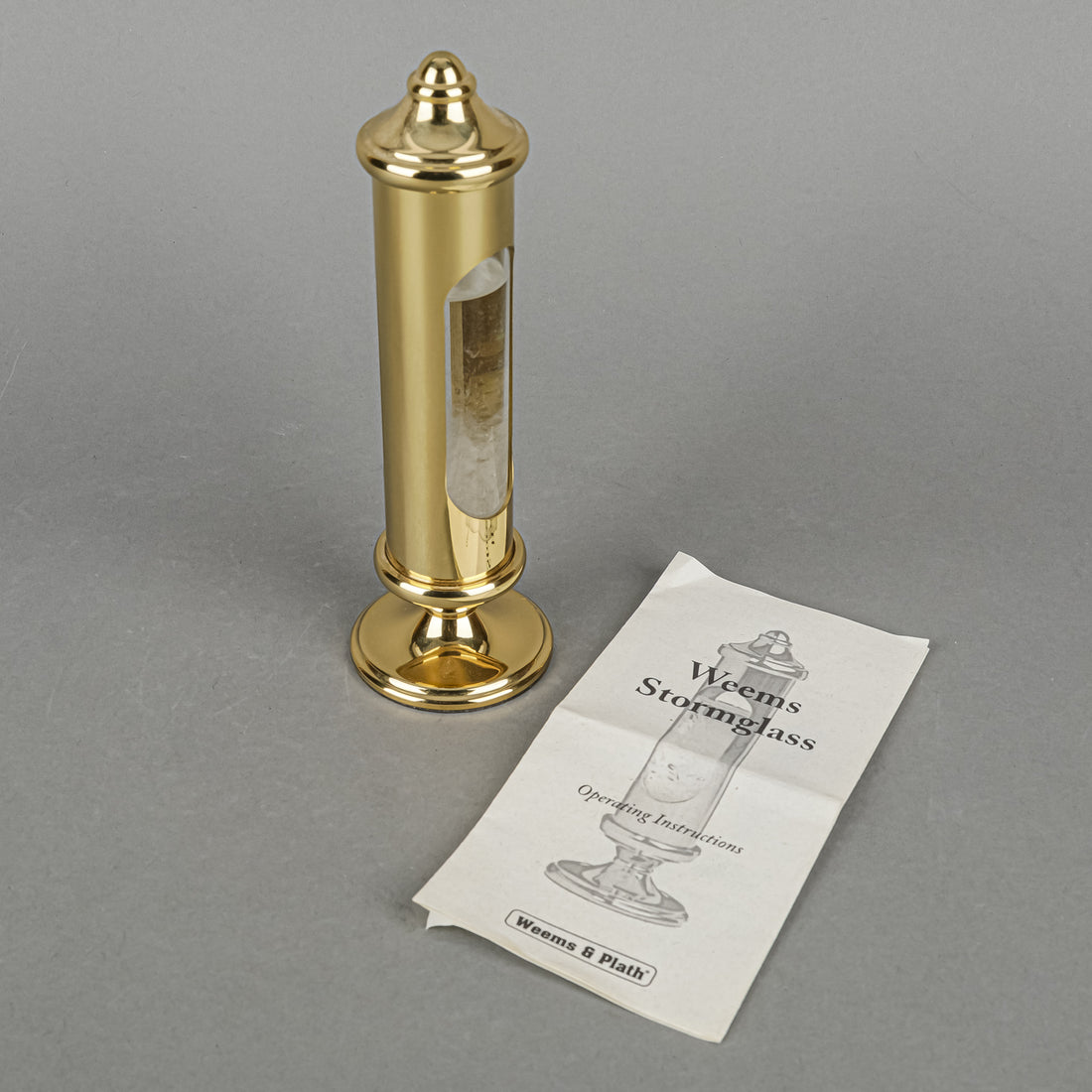 WEEMS & PLATH Weems Brass Stormglass