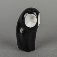 ROYAL DUX Jaroslav Jezek Figurine Black Owl 646