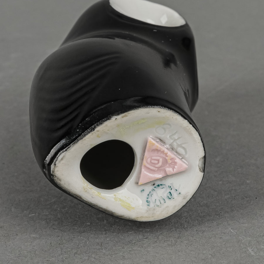 ROYAL DUX Jaroslav Jezek Figurine Black Owl 646