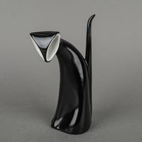 ROYAL DUX Jaroslav Jezek Figurine Black Cat 859