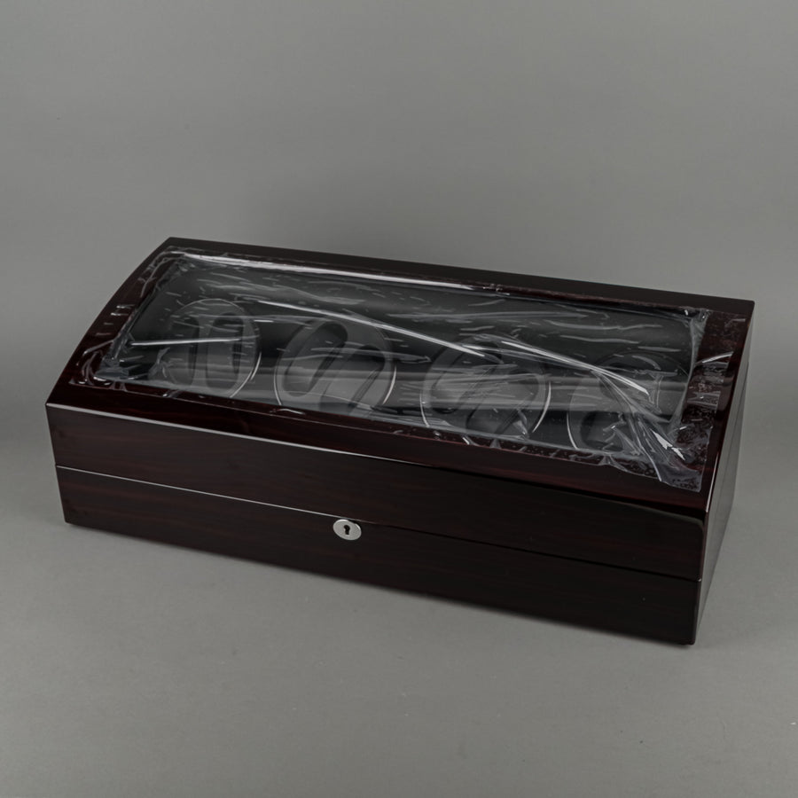 DUKWIN Lacquered Wood Watch Winder - 8 Slot
