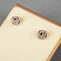 TIFFANY & CO Twist Knot Studs