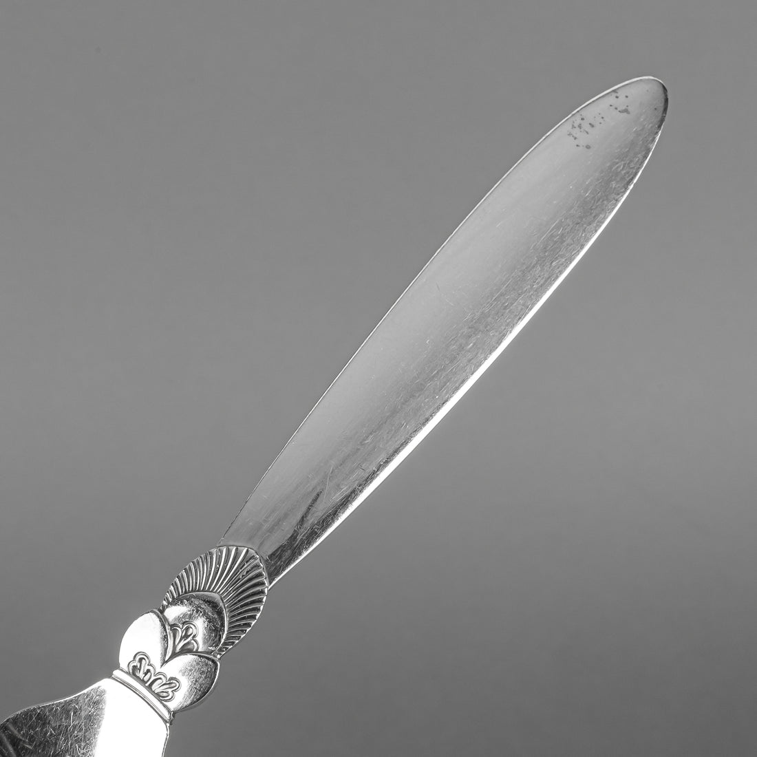 GEORG JENSEN Cactus Sterling Flatware 59 Pieces