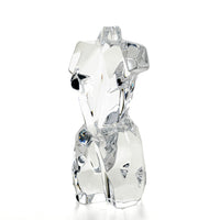 DAUM FRANCE Athena Crystal Female Torso Figurine