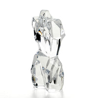 DAUM FRANCE Athena Crystal Female Torso Figurine